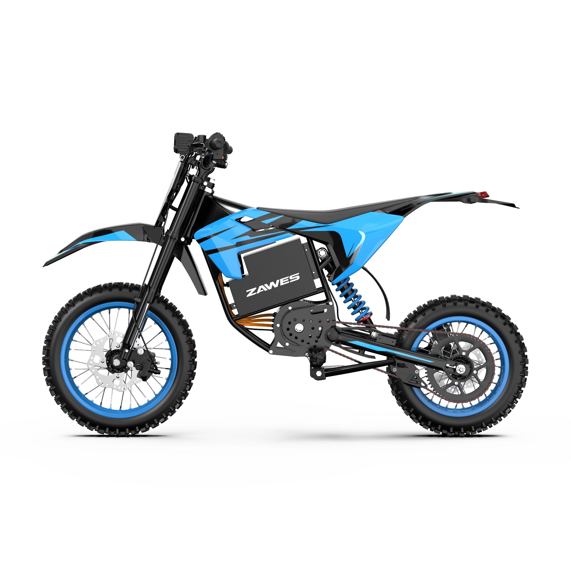 Moto de cross électrique Zawes S3 5000W MINI