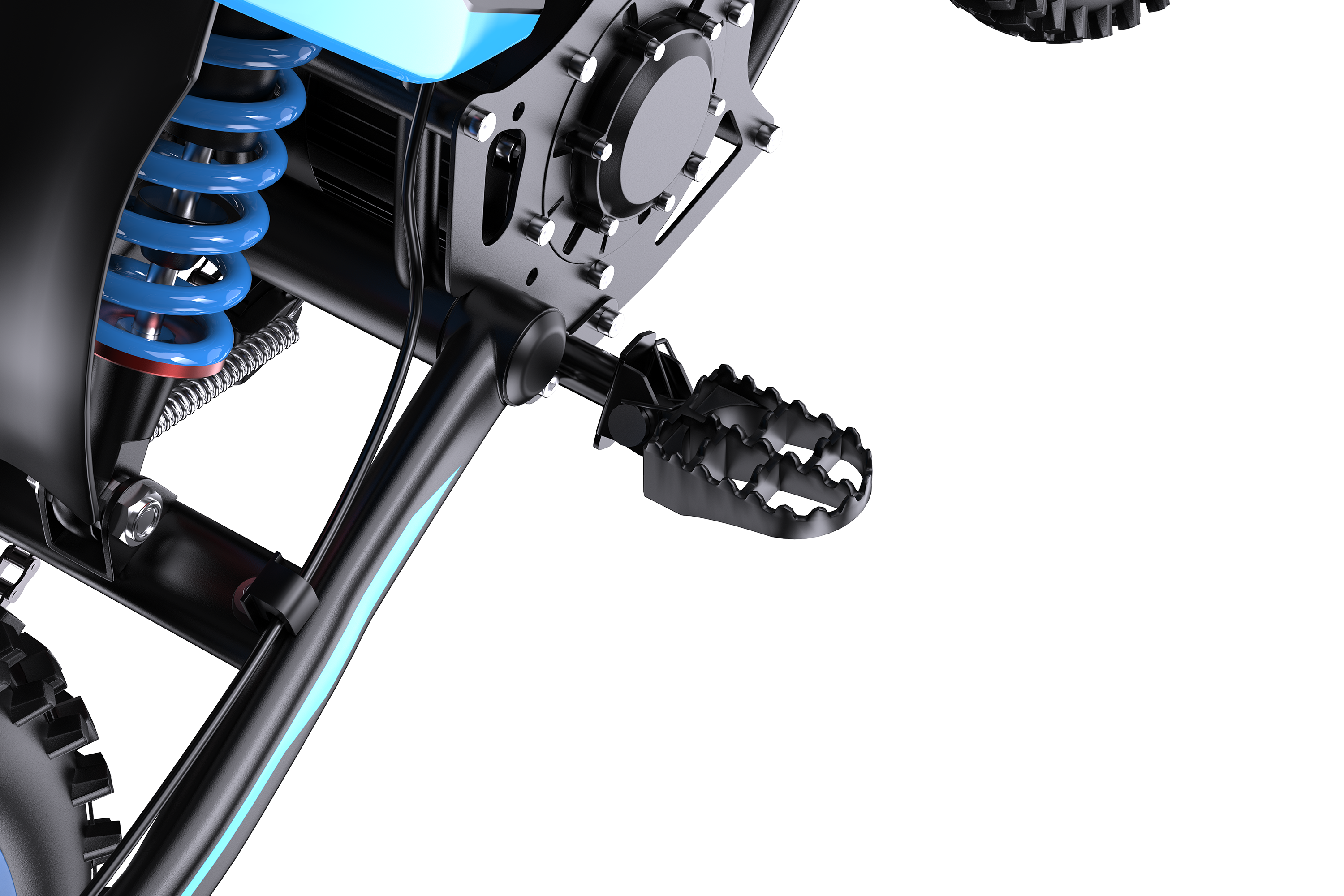 Moto de cross électrique Zawes S3 5000W MINI