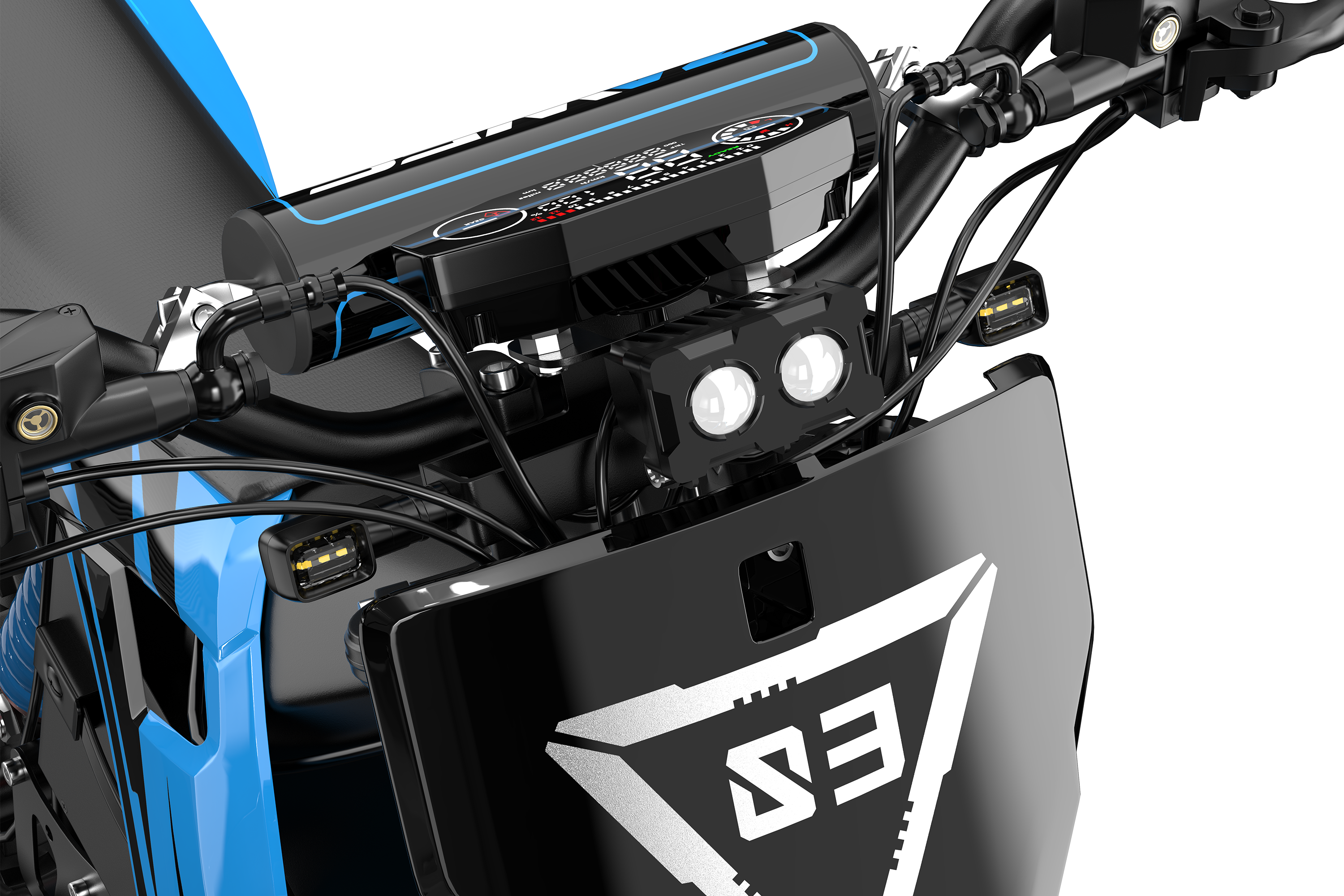 Moto de cross électrique Zawes S3 5000W MINI