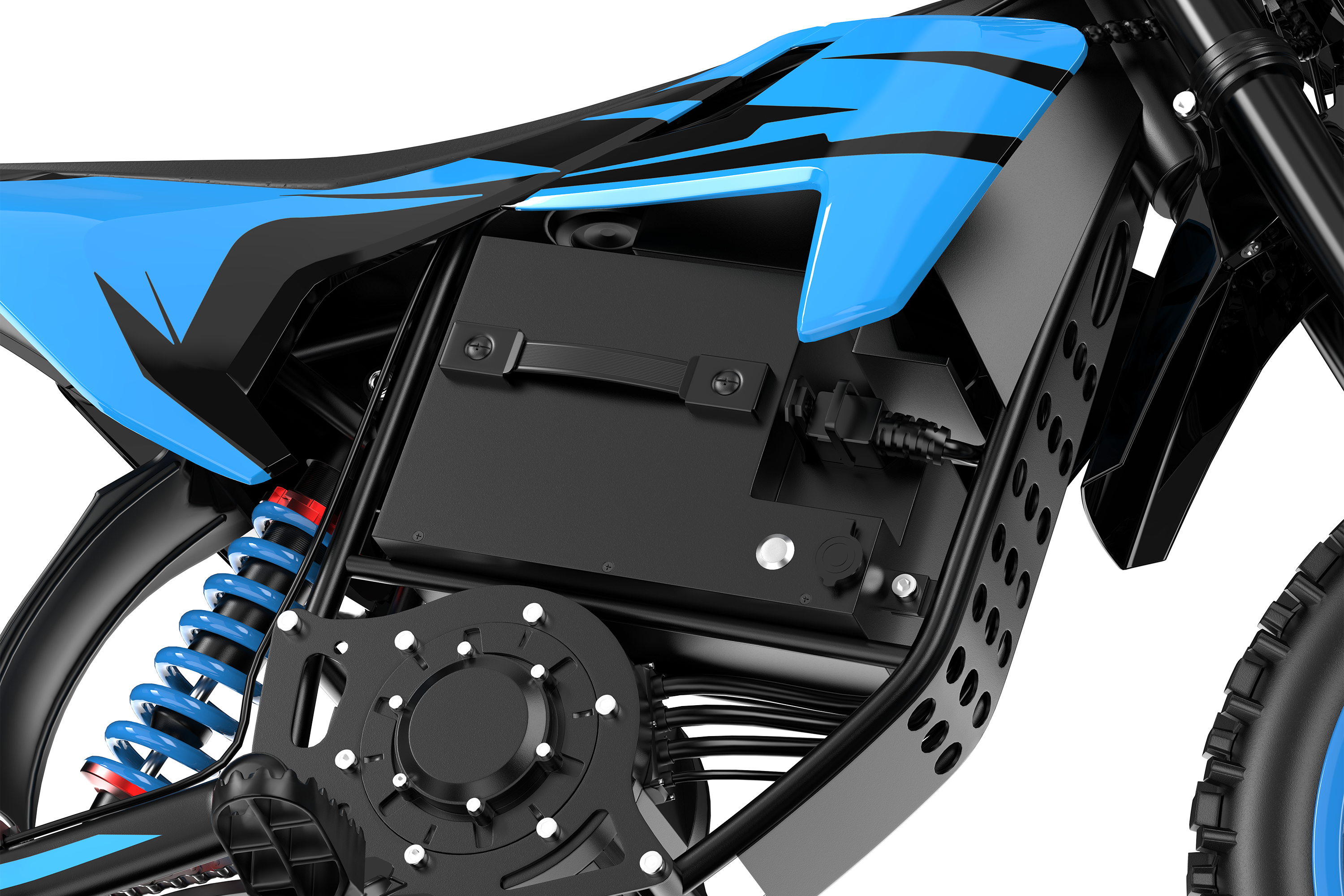 Moto de cross électrique Zawes S3 5000W MINI