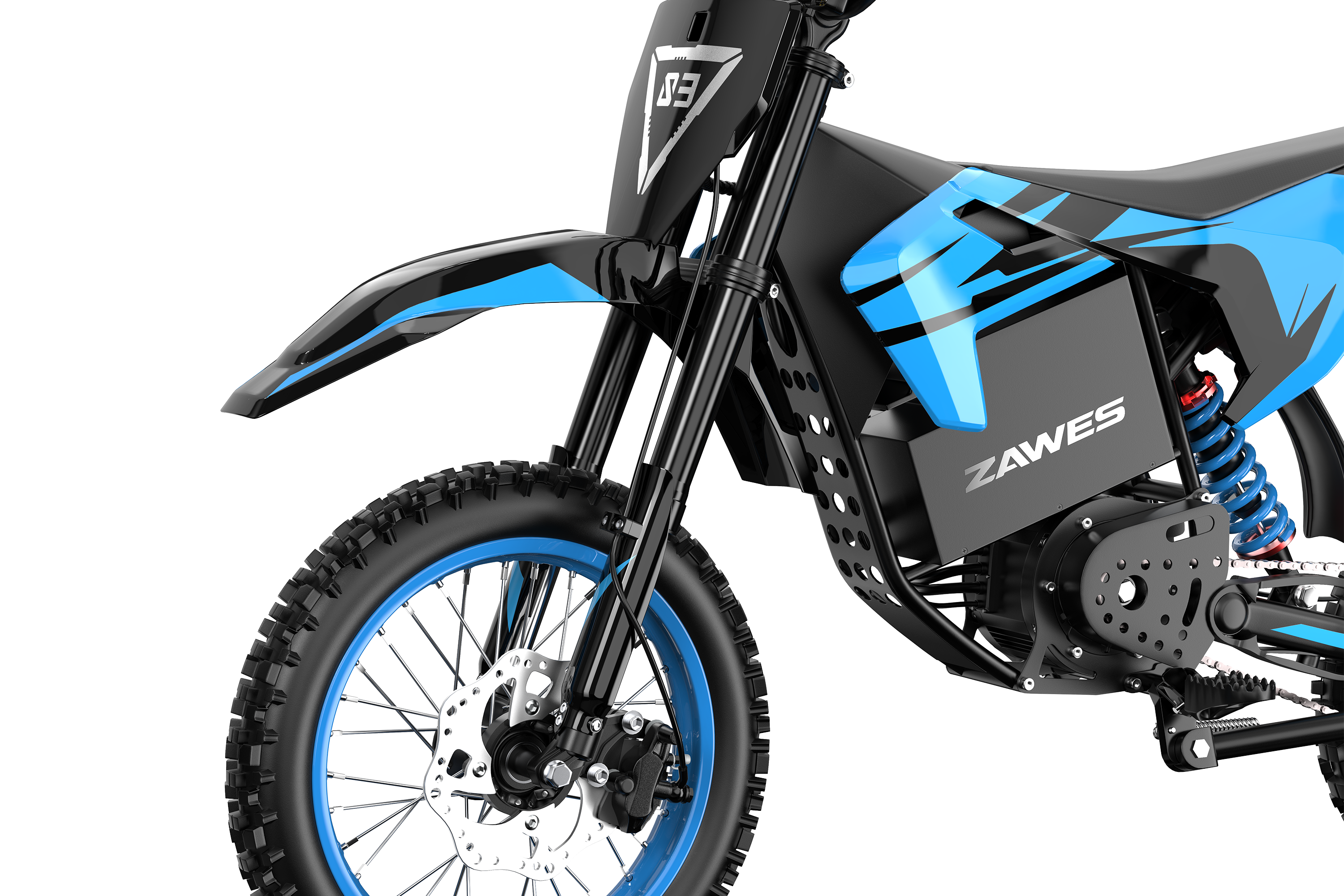 Moto de cross électrique Zawes S3 5000W MINI