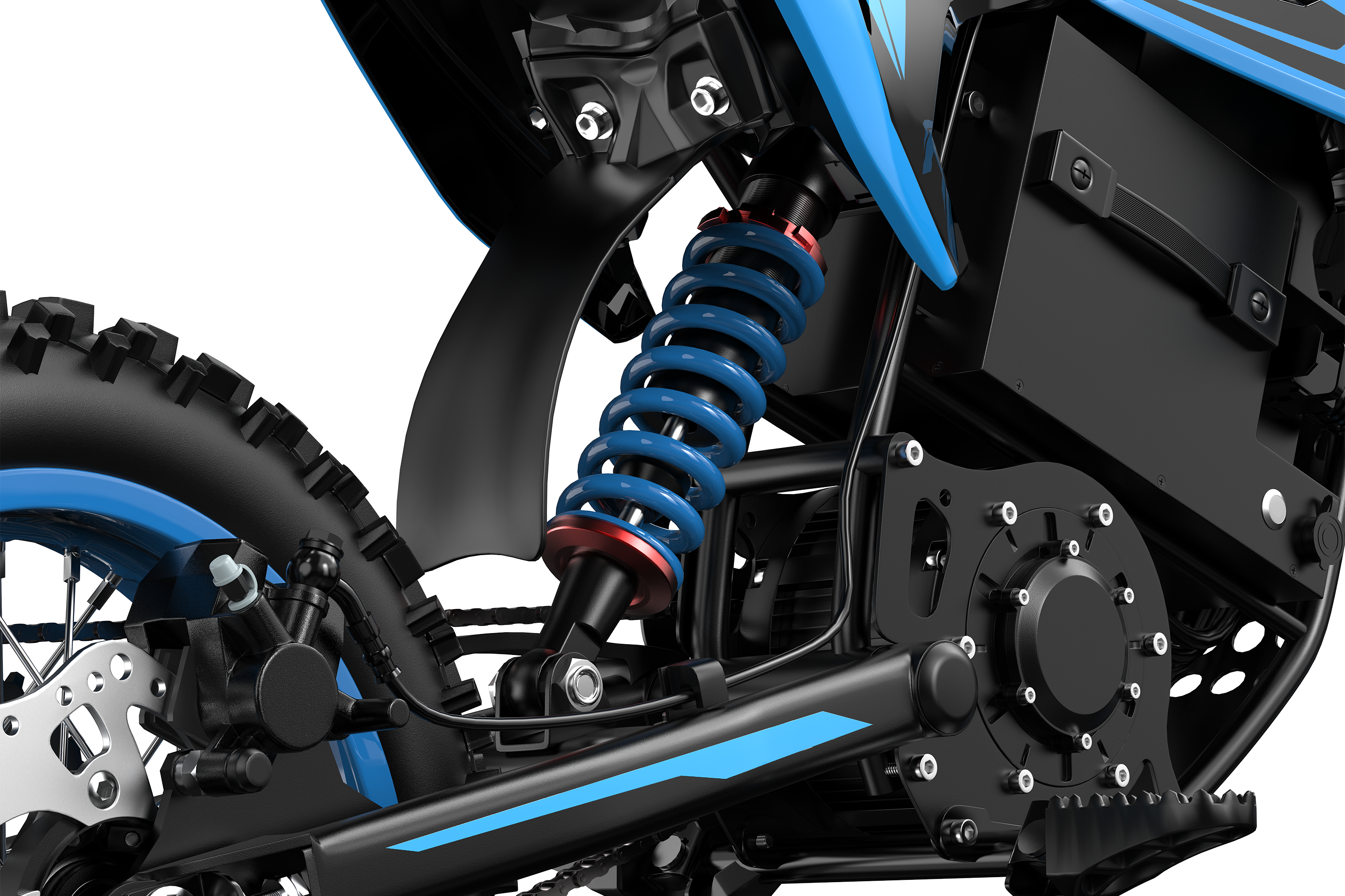 Moto de cross électrique Zawes S3 5000W MINI