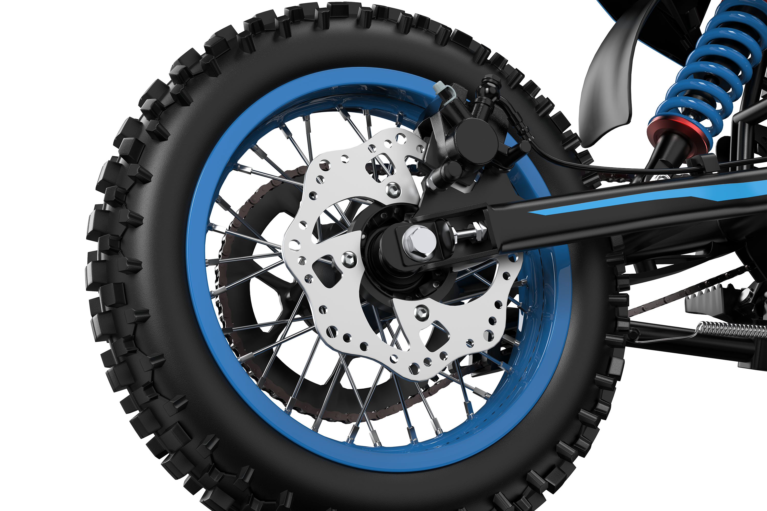 Moto de cross électrique Zawes S3 5000W MINI