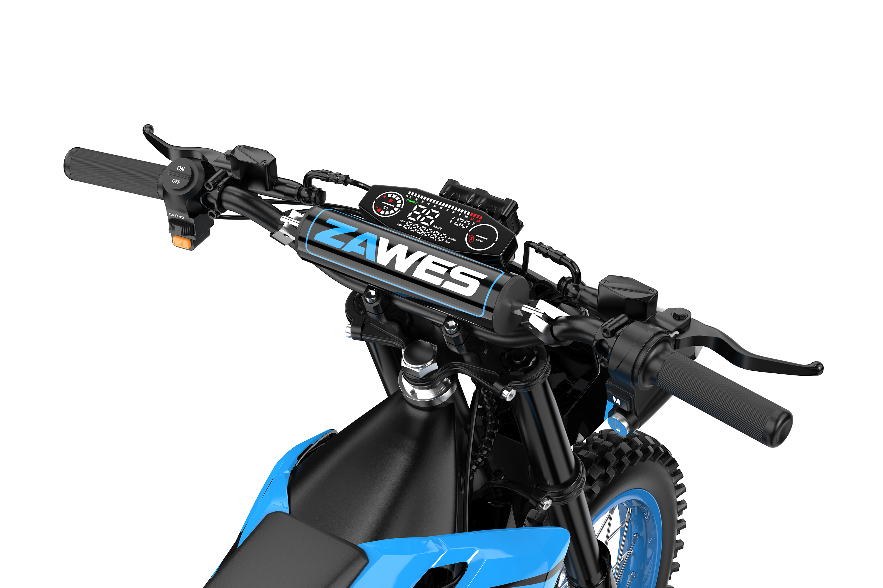 Moto de cross électrique Zawes S3 5000W MINI